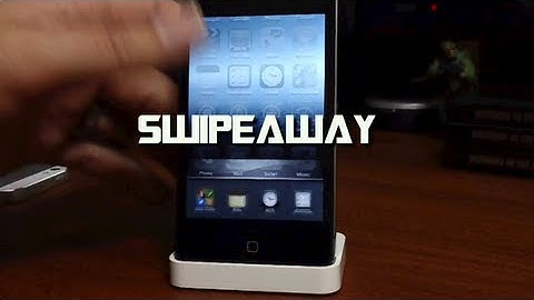 SwipeAway - End All Multitasking Apps With A Swipe - For iPhone & iPod Touch - Cydia Tweak