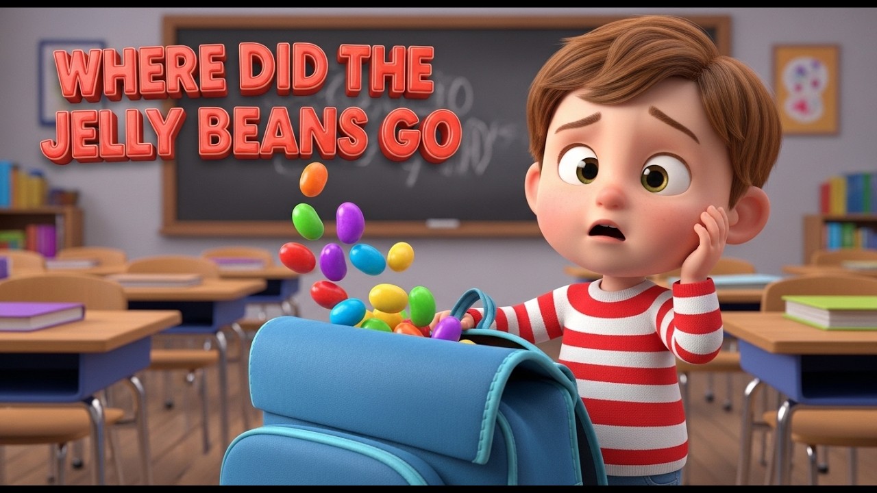 🍬 Where Did the Jelly Beans Go? 🐰🎉 | Fun Kids Mystery Adventure! 🌈✨
