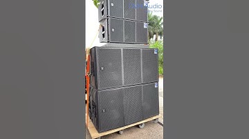 Bộ dàn 8 loa array PH112N và 4 Sub kép PH218S+Special #dvhaudio #loadamcuoi #danloasukien #xuhuong