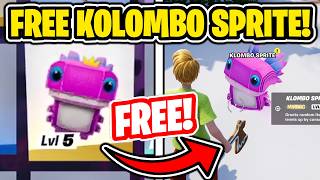 HOW TO GET KOLOMBO SPRITE IN FORTNITE FOR FREE! (GLITCH)