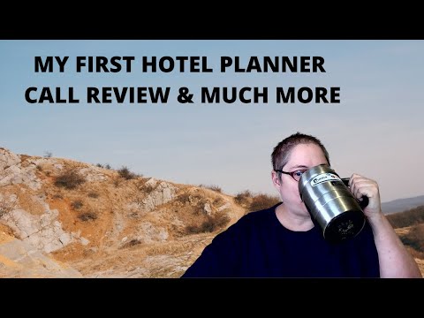 MY HOTEL PLANNER 1ST DAY, CALL REVIEW & MORE