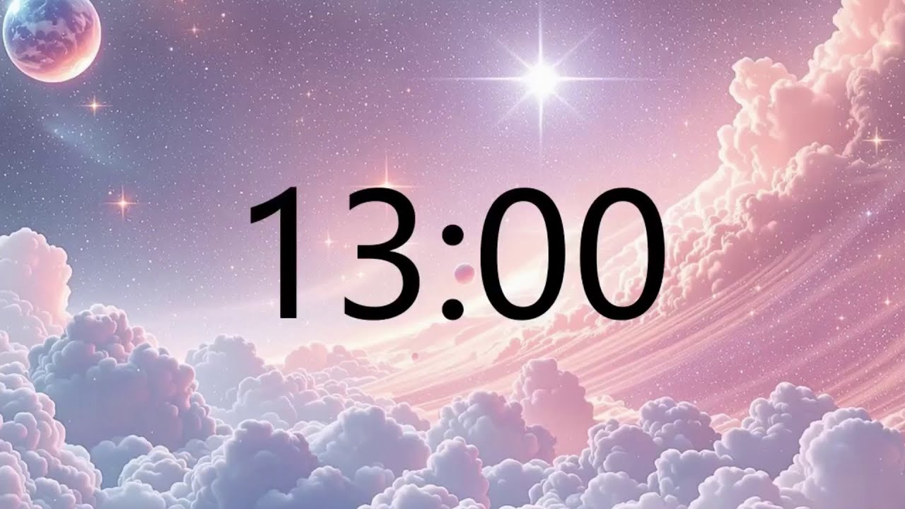 13 Minute Timer (Sound Notification at Zero)