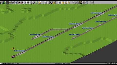 【Simutrans】 Demo of convoy coupling and uncoupling feature