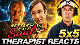 Better Call Saul S5 Ep 5 | First Time Watching | Therapist REACTS