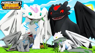 Minecraft Dragons - OUR NEW NIGHTFURY FAMILY!