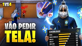 ATUALIZADA 2026! 🔥 a MELHOR SENSIBILIDADE Com e Sem DPI para SUBIR CAPA na ATUALIZAÇÃO do FREE FIRE!