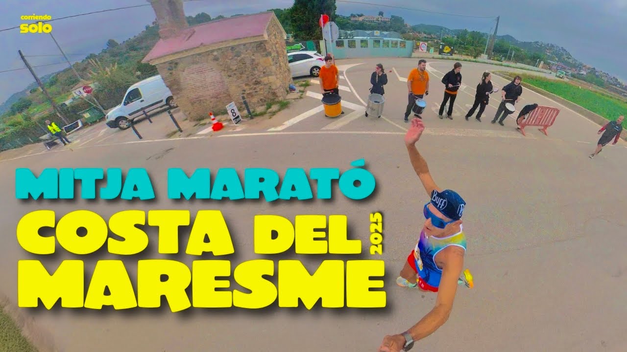 Mitja Marató Costa del Maresme 2025. 🌴🌊.