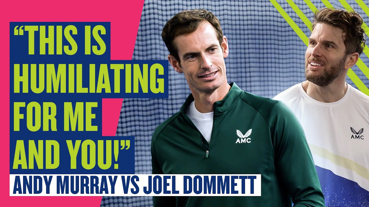 Andy Murray vs Joel Dommett 👊 | On & Off Court Battle Between Tennis Legend & Comedian! 😂 | LTA