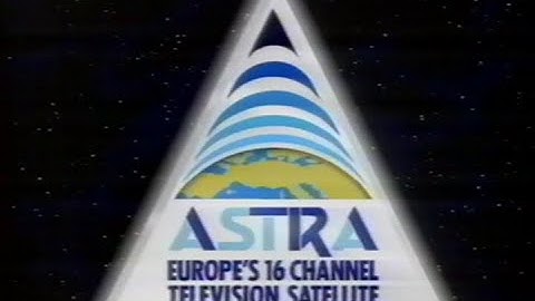 ASTRA Satellite intro video 1989.
