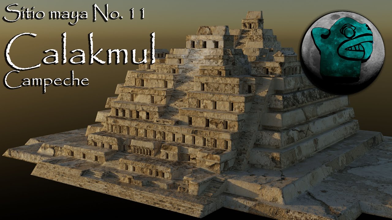 Sitio maya No. 11. Calakmul, Campeche, México