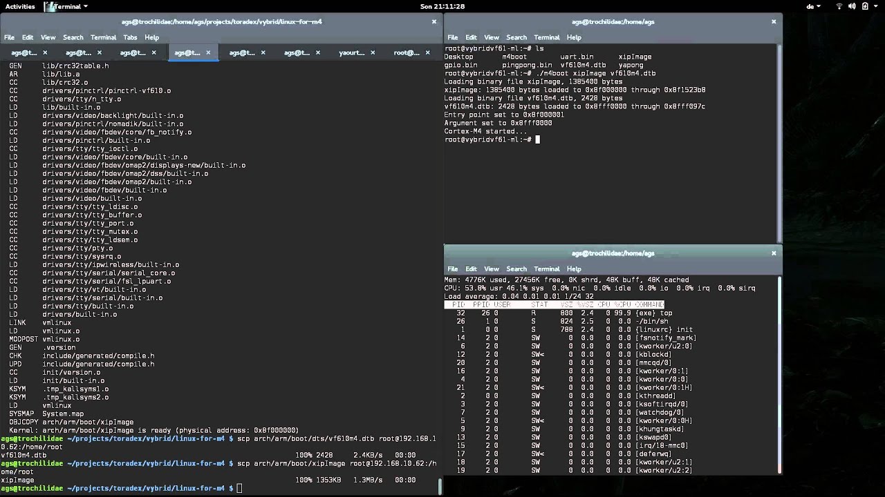 Make it two: Tuxes on one SoC