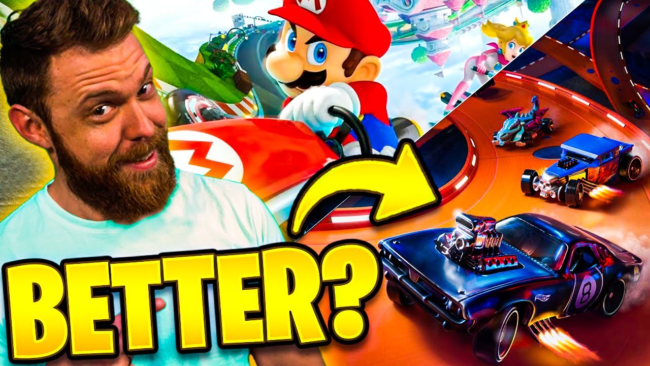 Better than Mario Kart? ( Hot Wheels Unleashed ) YouTube