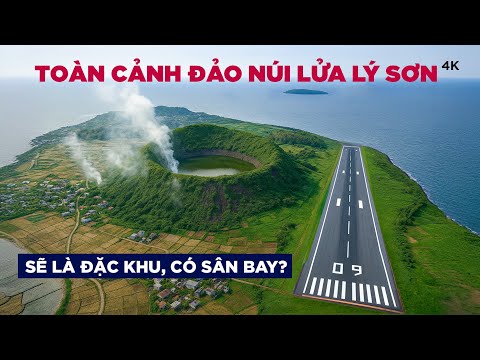 Đảo núi lửa Lý Sơn hiện giờ ra sao? | Thành đặc khu, sẽ có sân bay