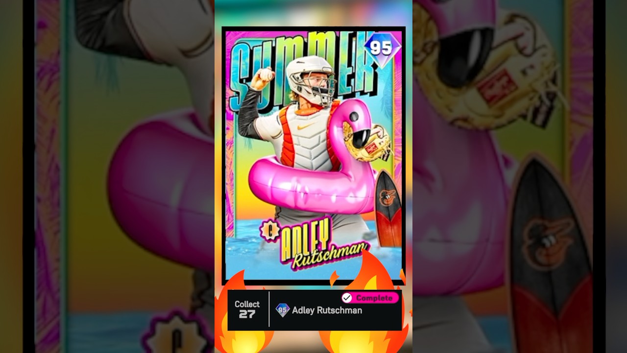 Review: 95 Adley Rutschman Summer Collection - YouTube