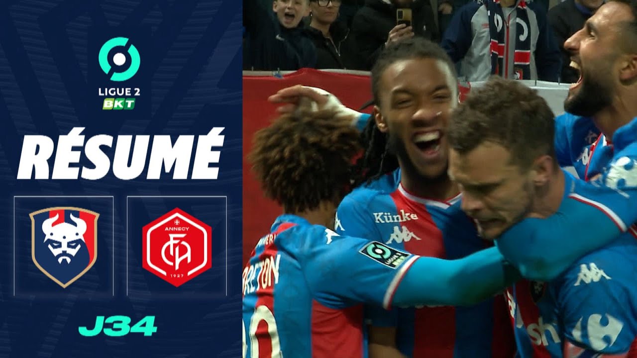 STADE MALHERBE CAEN - PARIS FC (0 - 1) - Résumé - (SMC - PFC) / 2023-2024