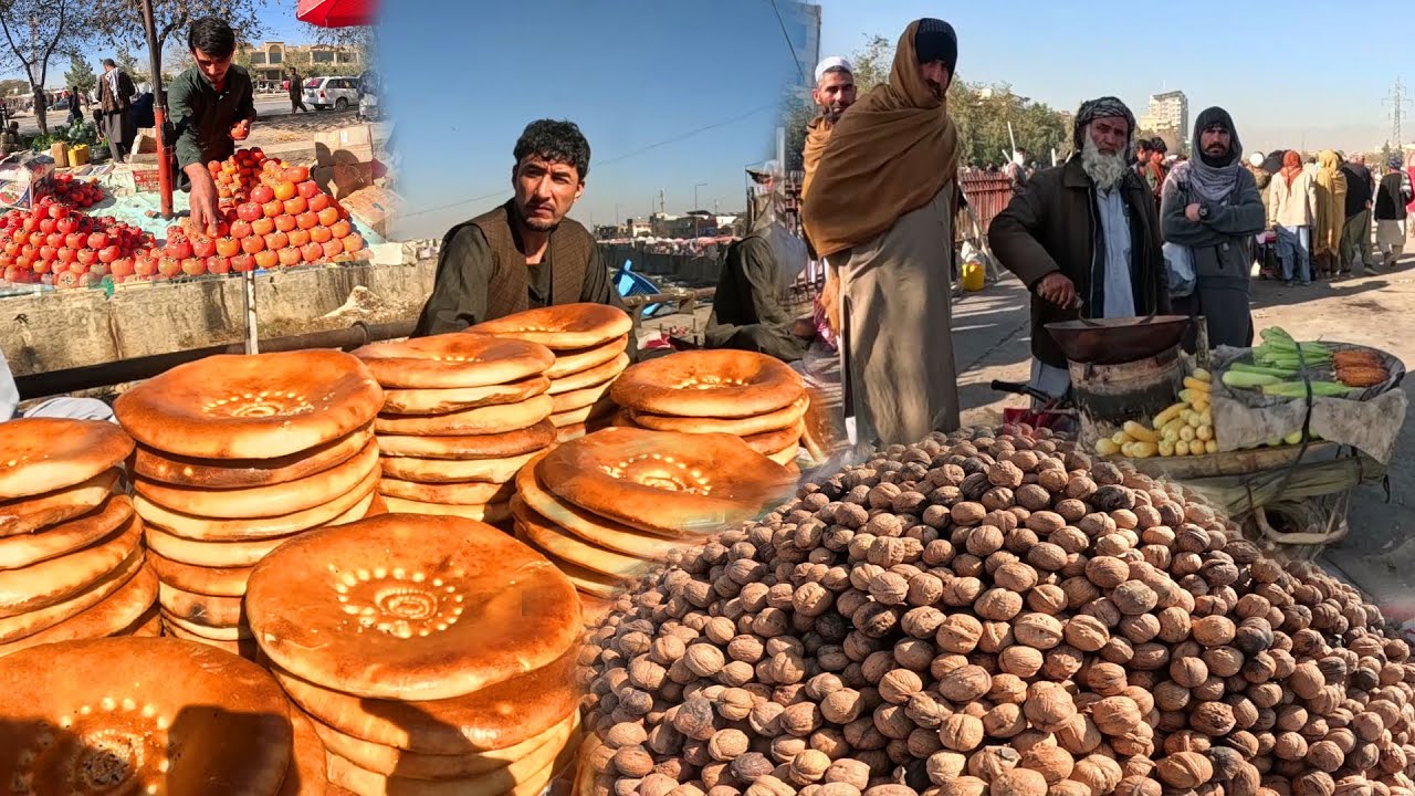Афганский завтрак в Кабуле (Афганистан) дешевле 1 доллара | Вкусно, недорого | Уличная еда
