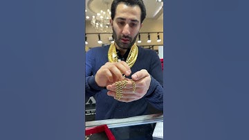 CUTTING A GOLD CUBAN CHAIN #shorts