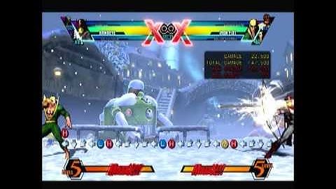 UMVC3 | Pt 1| Training Room with Commentary