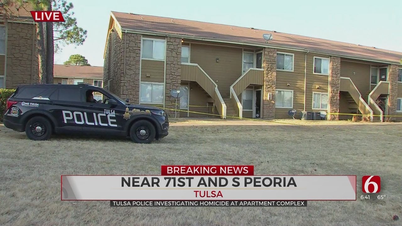Police Investigating Homicide At Tulsa Apartment Complex - YouTube
