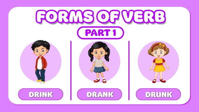 Drink Past And Past Participle Form V1 V2 V3 V4 V5 Form of Drink