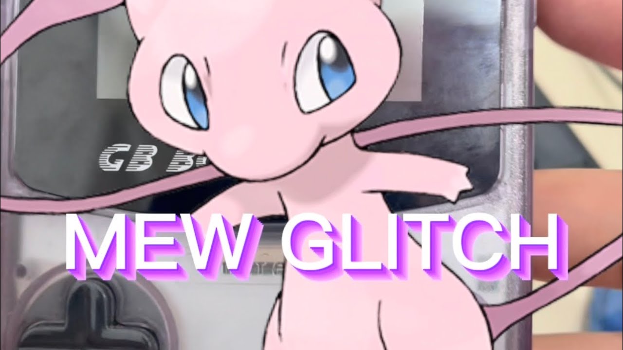 Capturando MEW utilizando Mew Glitch no Game Boy! - YouTube