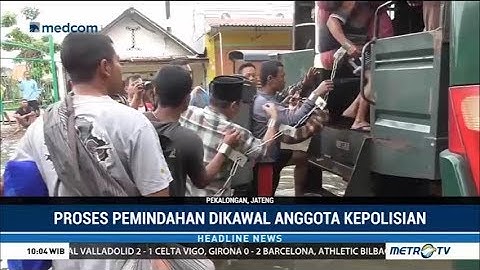 Lapas Pekalongan Banjir, Ratusan Warga Binaan Dievakuasi