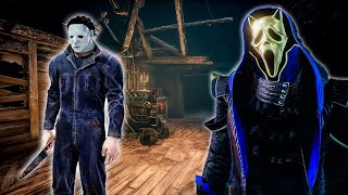 LIGHTS OUT Ghostface & Myers Gameplay | DBD No Commentary
