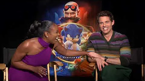 Sonic 2 Cast Interview Tika Sumpter and James Mars...