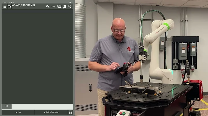Programming a Weave Weld – Cooper™ Welding Cobot