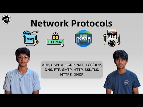 Network Protocols Explained - ARP, NAT, TCP/UDP, DNS, SMTP, HTTPS, SSL, TLS, DHCP