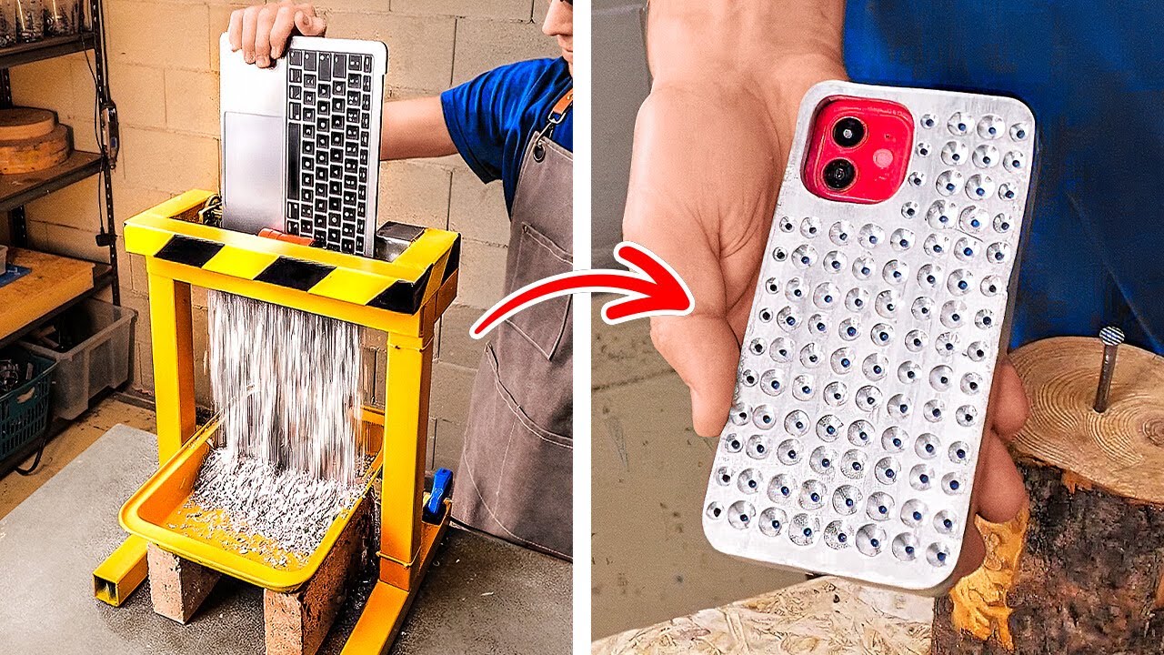 جرابات هواتف مذهلة من مواد غير متوقعة 😱♻️ إبداع يفوق الخيال