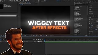 Wiggly Rotation Text Animation Tutorial For After Effects | Tutorial