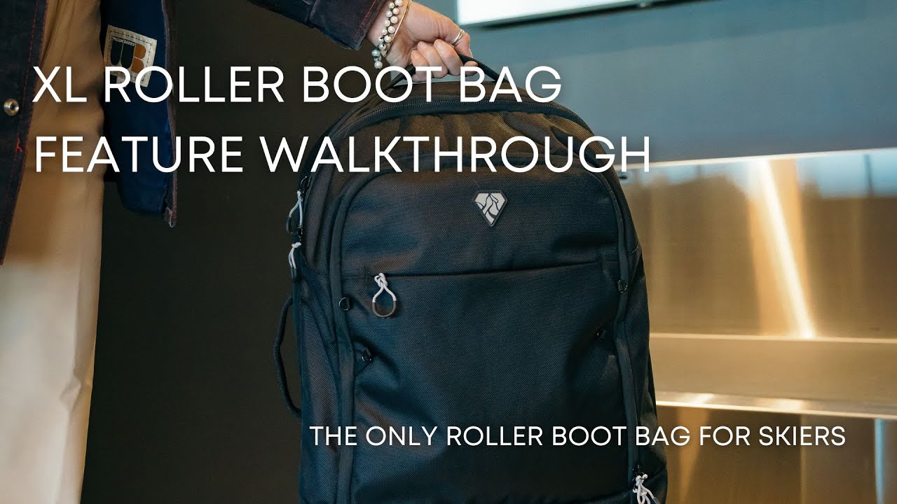 XL Roller Boot Bag feature walkthrough