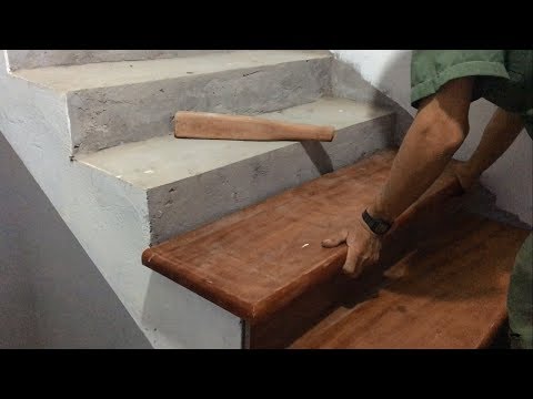 सीढ़ियों के लिए अद्भुत तकनीक दृढ़ लकड़ी प्रसंस्करण - नई सीढ़ियों का निर्माण और स्थापना