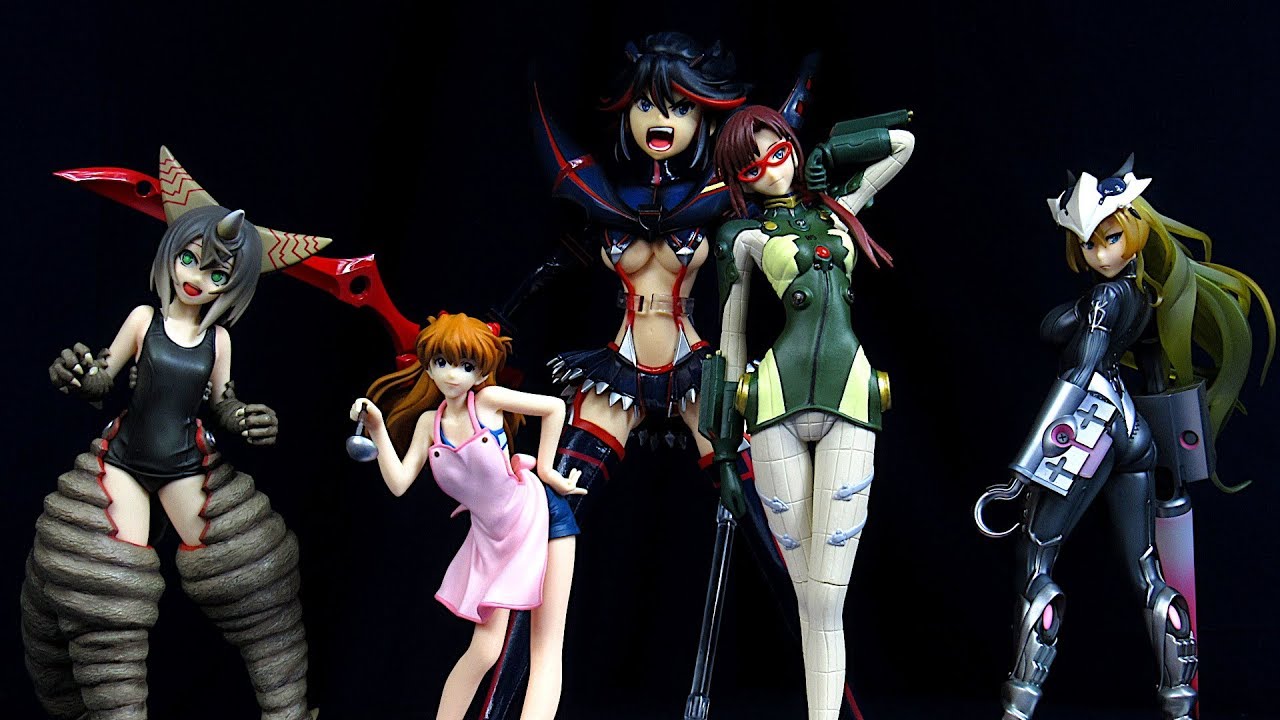 Anime Girl / Kaiju Girl Belated Christmas Haul - RAH Kill la Kill, Neon Genesis Evangelion, Ultraman