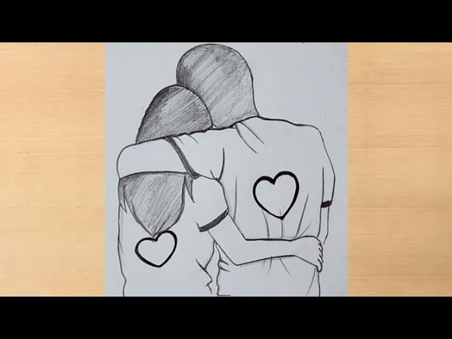 Cute Couple Drawing Ideas Easy | TikTok