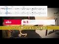 [TAB譜あり] 約束 / aiko ベース弾いてみた
