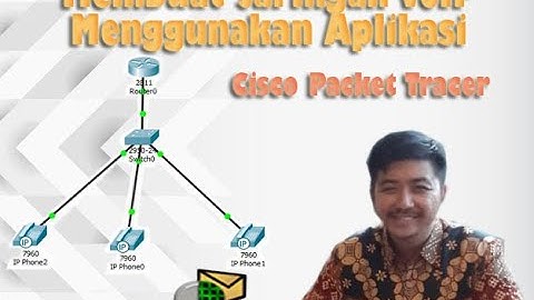 Membuat Jaringan VoIP 1 Router 3 IP Phone dengan Cisco Packet Tracer #Part1