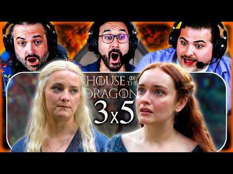 Thumbnail for HOUSE OF THE DRAGON 3x05 REACTION – HIGHTOWERS VS TARGARYENS IS SPIRALING OUT OF CONTROL! - REVIEW