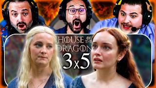 HOUSE OF THE DRAGON 3x05 REACTION – HIGHTOWERS VS TARGARYENS IS SPIRALING OUT OF CONTROL! - REVIEW