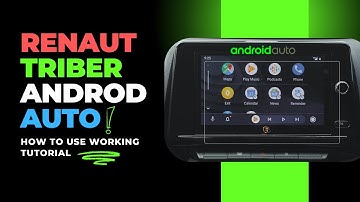Renault Triber Android Auto 2024 Version Explain in हिन्दी में | How To Use Working Tutorial