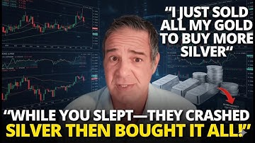 They Crashed Silver Overnight—Then Secretly Bought It All Back! | Andy Schectman