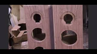 Floorstanding Bass Reflex Main Speaker System – Design & Assembly