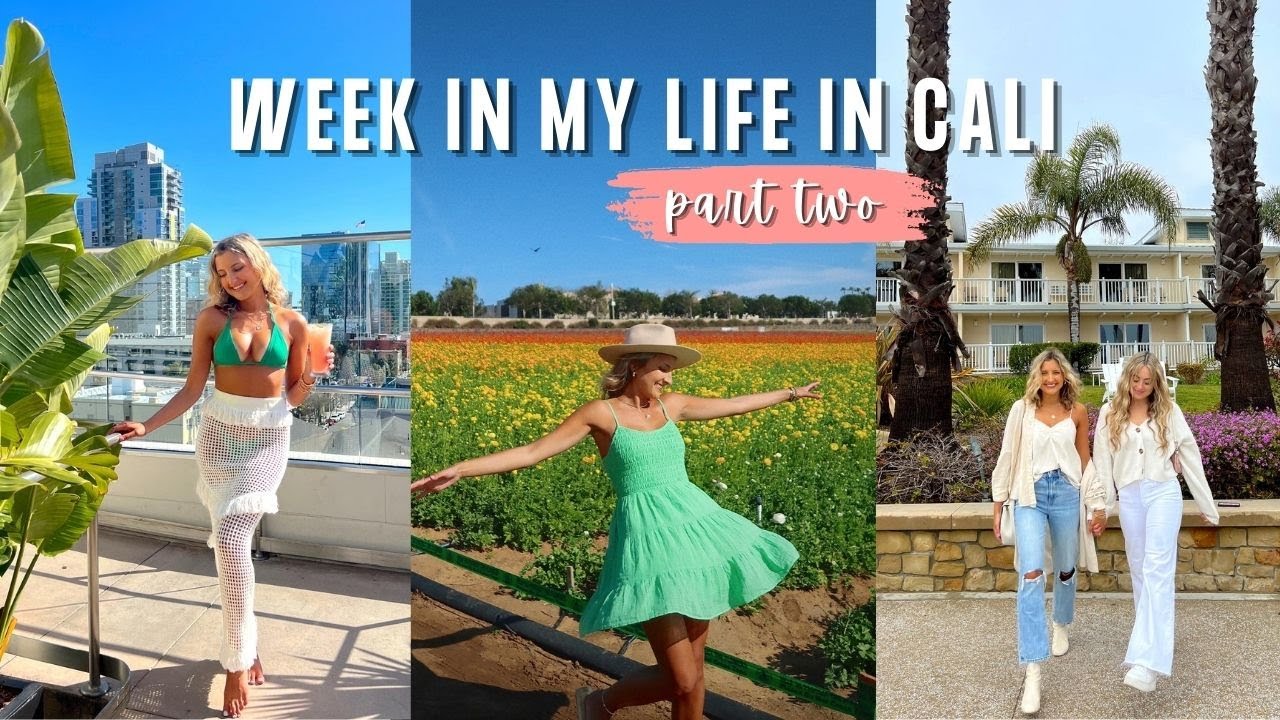 WEEK IN MY LIFE IN CALIFORNIA || dating, moving ?! & exploring San Diego, Hermosa Beach, Venice vlog