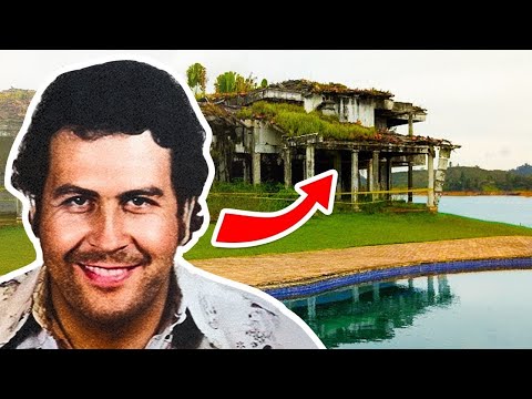 Видео: Эксклюзивное укрытие Pablo Escobar's теперь 5-звездочный отель в Тулум