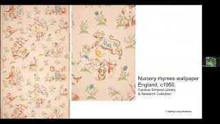 Member Talk: Animals in our Houses - A Parade of Animals in Nurseries, with Michael Lech