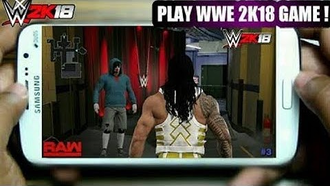 Wwe svr11 convert to wwe 2k18 1000% real graphics with proof!