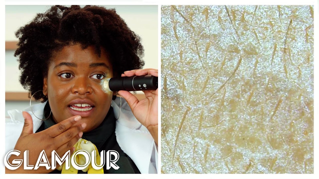 Testing A Full Face of Cult Favorite Makeup Under a Microscope (11 Products) | Glamour