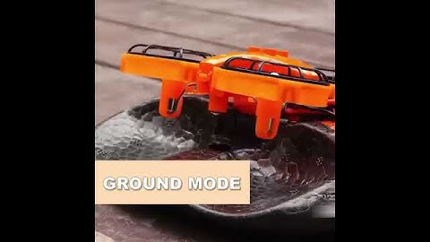 3-in-1 Sea-Land-Air Mode RC Hovercraft Quadcopter