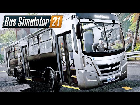 Driving American Buses in Bus Simulator 21!